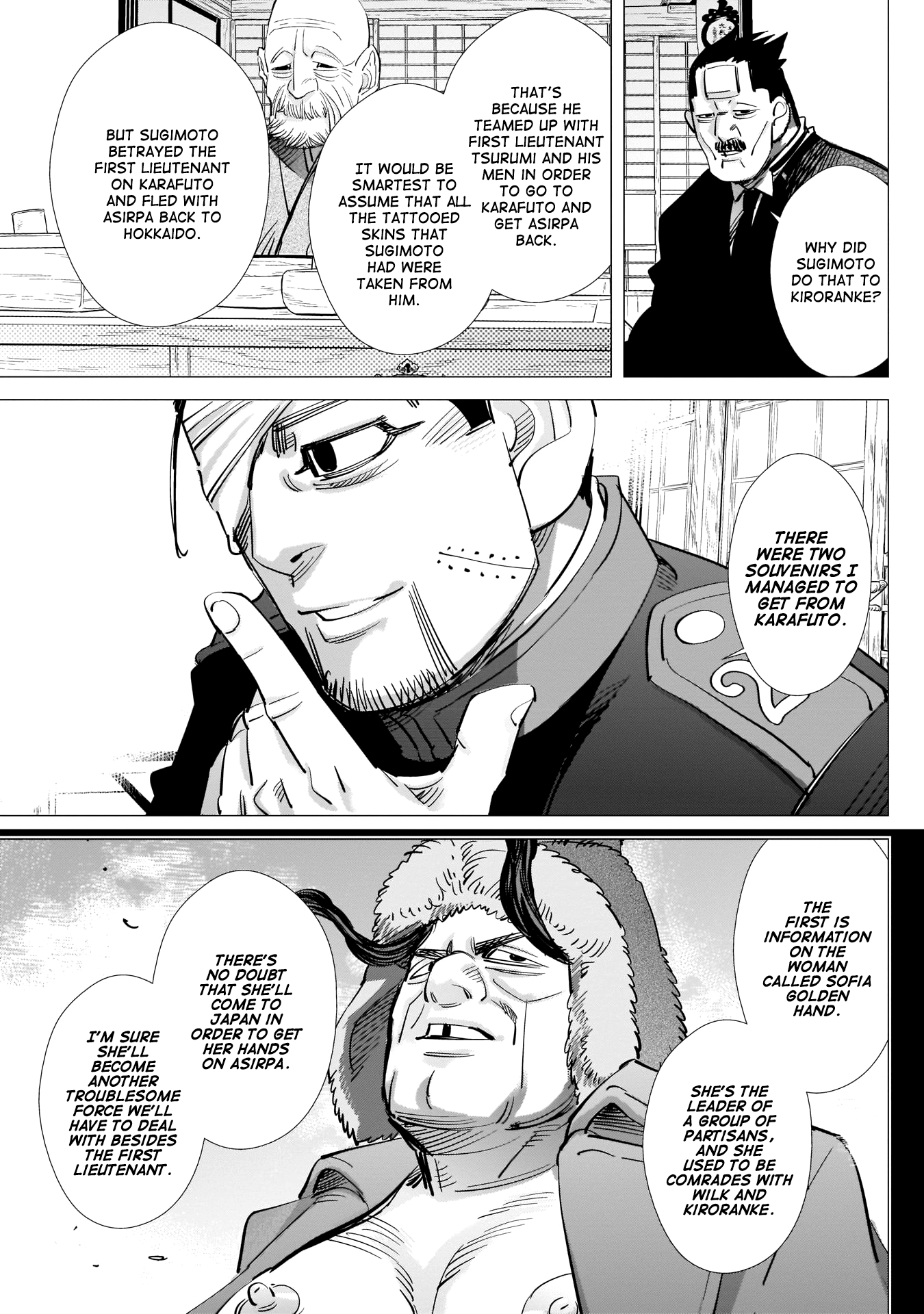 Golden Kamui Chapter 222 15